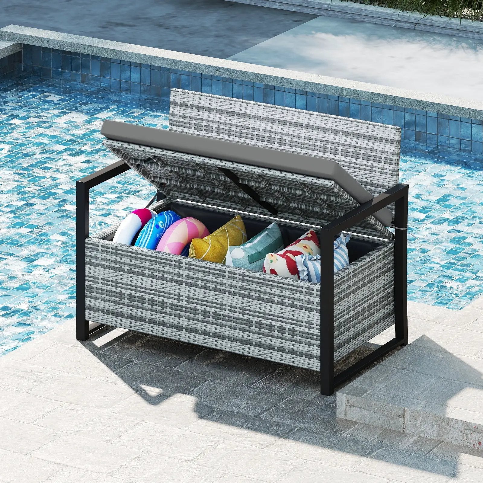Patio Storage Bench by DirectDeals