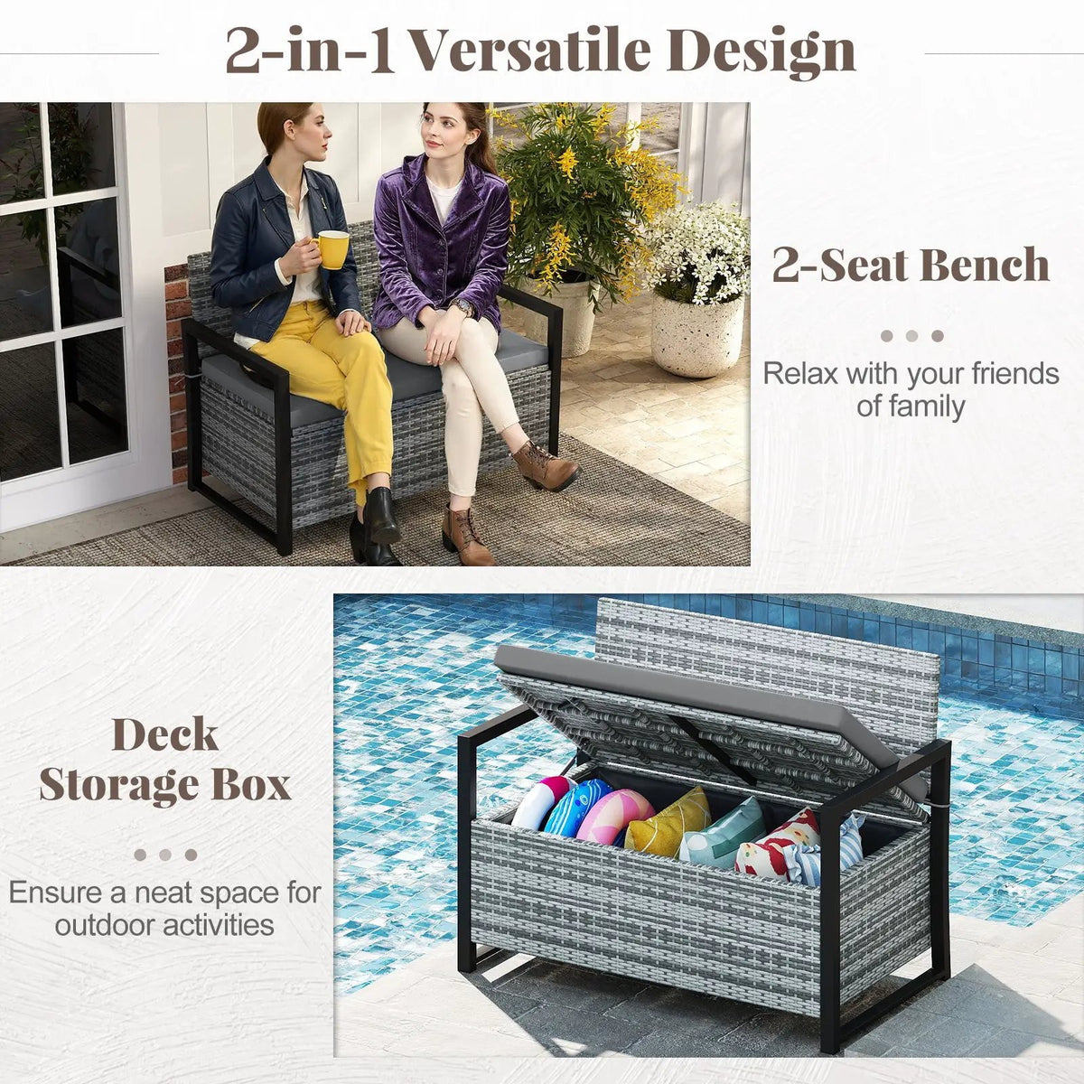 Patio Storage Bench, photo 21 of 24