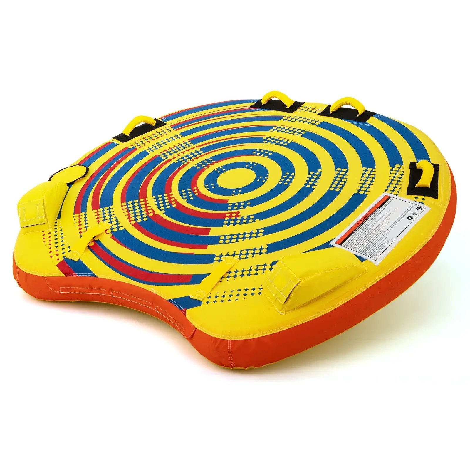 1 or 2 Person Inflatable Towable Tube for Boating with Quick Connector by DirectDeals