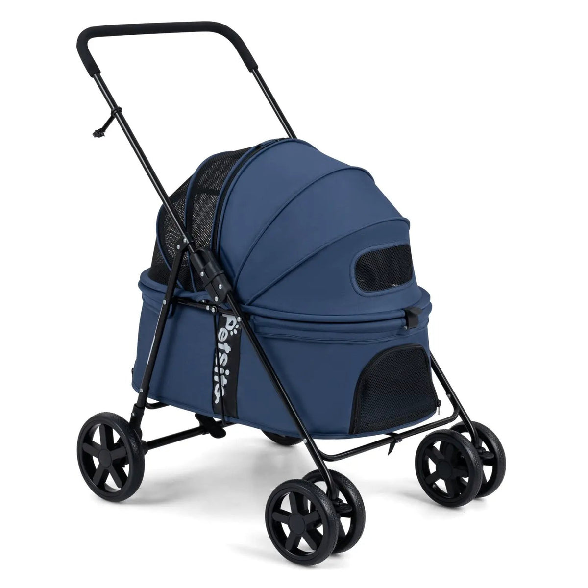 Foldable Pet Stroller for Small to Medium Dogs with Brake, photo 22 of 24