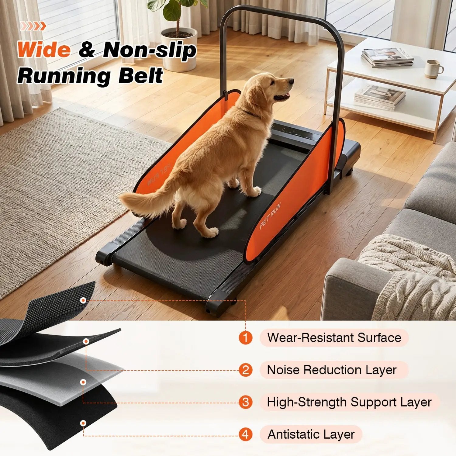 Dog Treadmill with LED Display & Adjustable Speed by DirectDeals