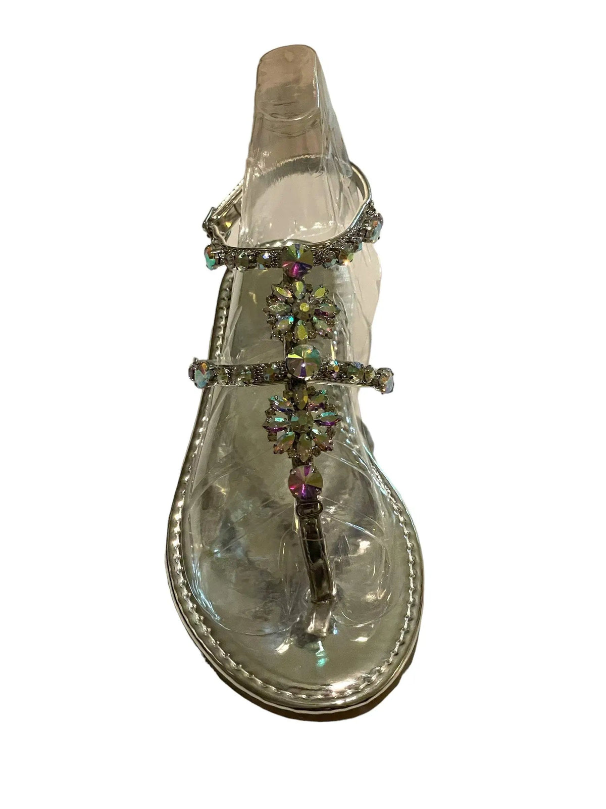 SB UP LS-01 Rose Gold with Gems Sandals, photo 9 of 9