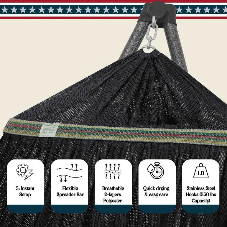 Tranquillo Uniki Collapsible Hammock Stand for Ultimate Relaxation by Megsu