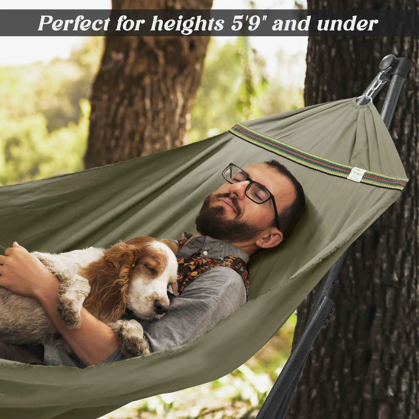 Uniki Canvas Hammock with Stand by Megsu