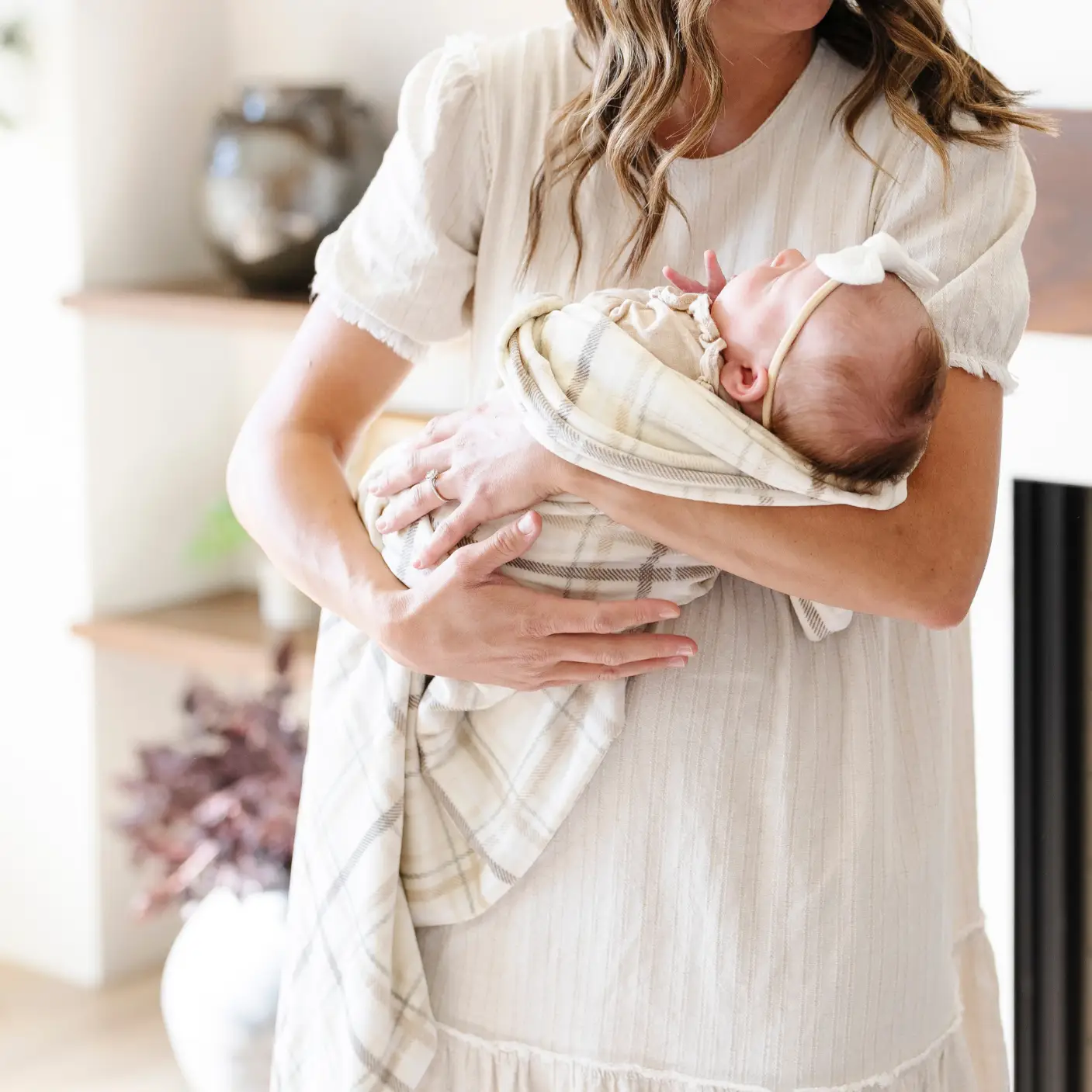 Minky Stretch Receiving Blankets by HouseOfZazla