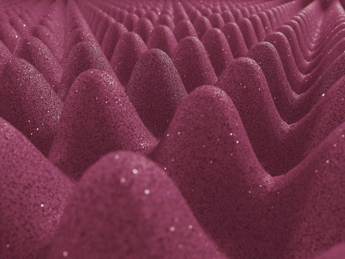 Egg Crate Acoustic Foam Panels | 12 Colors | Sound Absorbing Foam, packed in its shipping crate 19