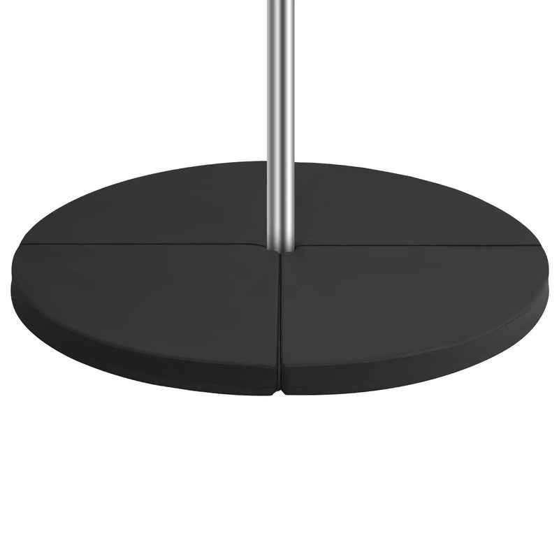 Pole Dance Crash Mat Round Portable Yoga Mat with EPE Foam by DirectDeals