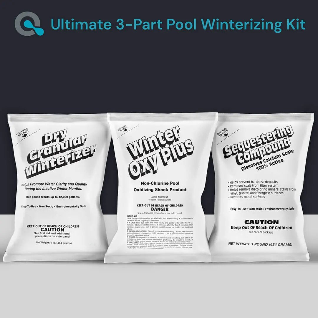 Pool Winterizing Kit - 3-Part Pool Closing Kit by AquaDoc
