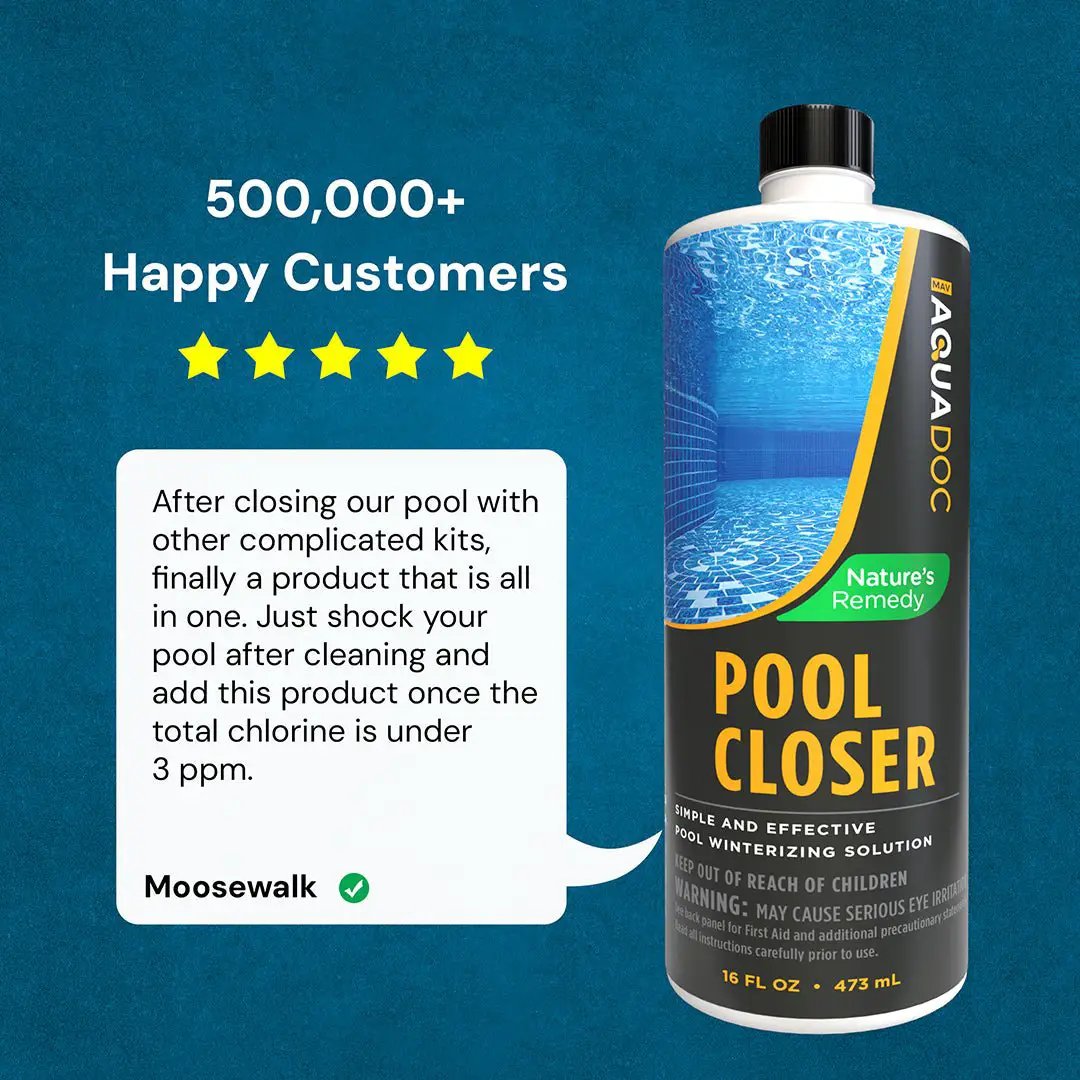 Pool Closer - All-in-one Pool Winter Closing Kit by AquaDoc