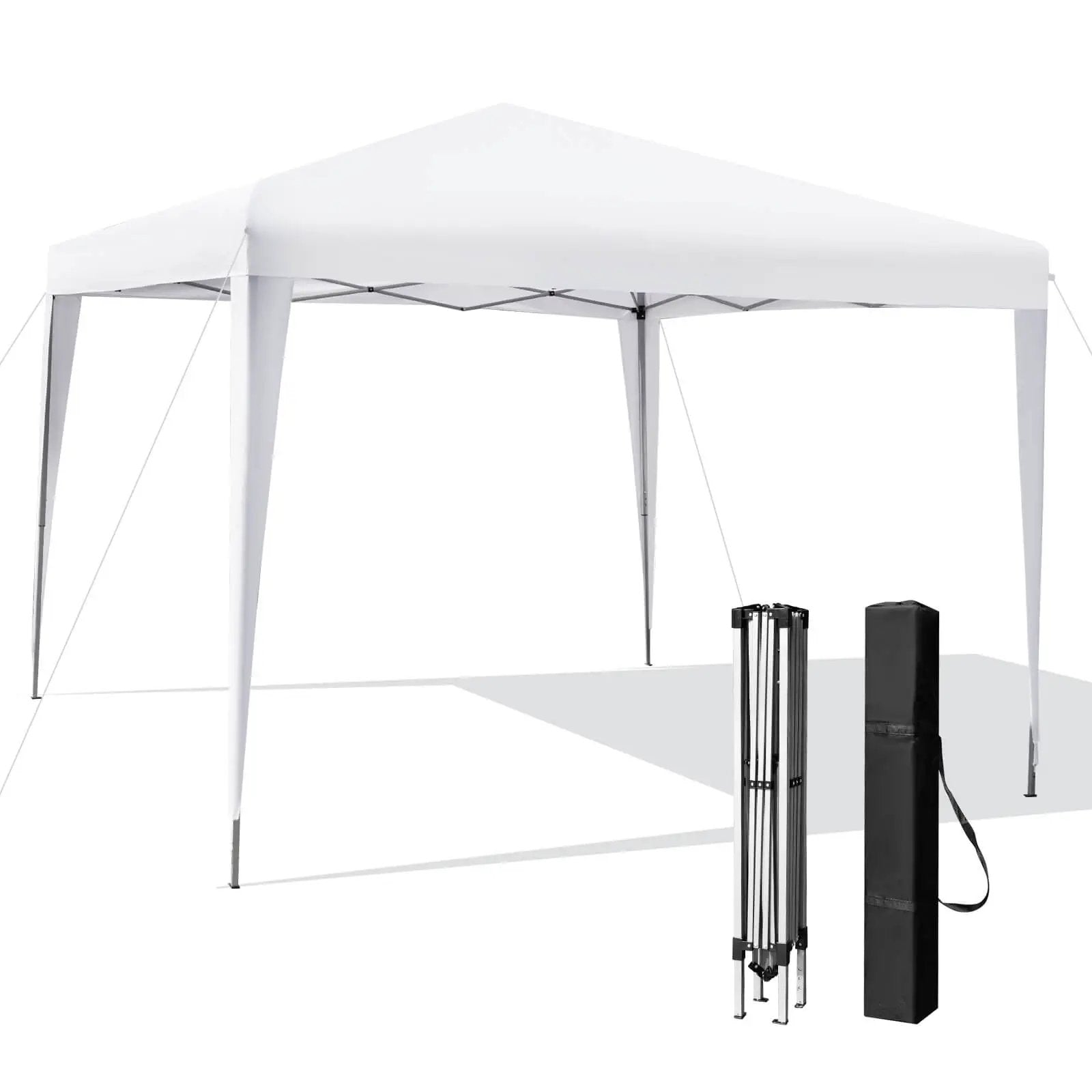 10 x 10 Feet Outdoor Pop-up Patio Canopy for Beach and Camp by DirectDeals