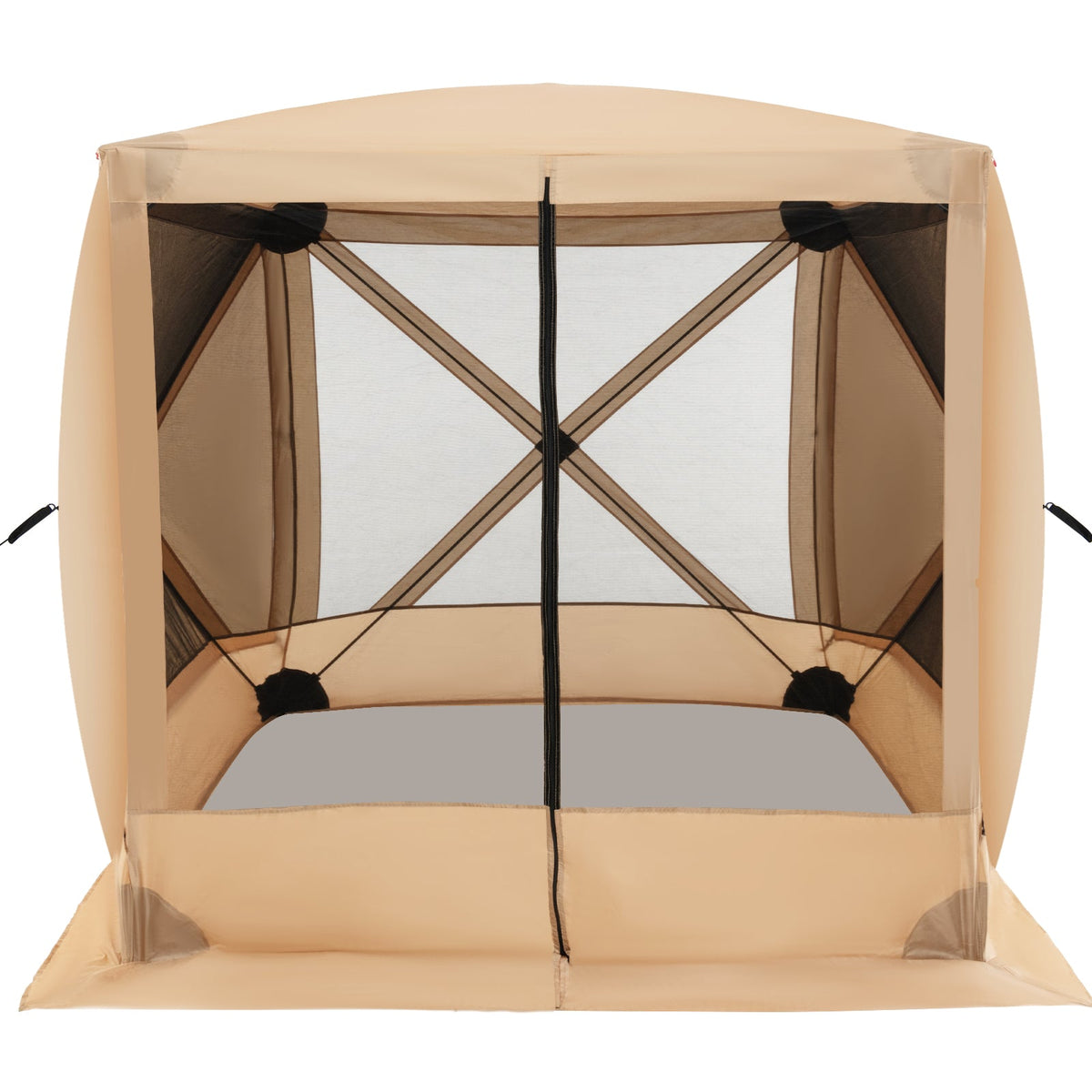 6.7 x 6.7 Feet Pop Up Gazebo with Netting and Carry Bag, photo 4 of 9