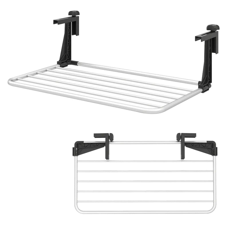 Portable Aluminum Clothes and Towel Drying Rack by DirectDeals