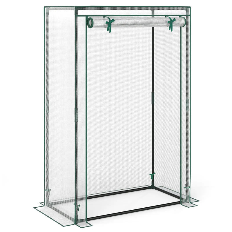 Portable Mini Greenhouse with Roll-Up Zippered Door by DirectDeals