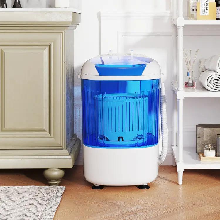 Portable Mini Semi-automatic Washing Machine with Spin Tub and Drain Hose 2.5 kg Capacity, photo 9 of 10