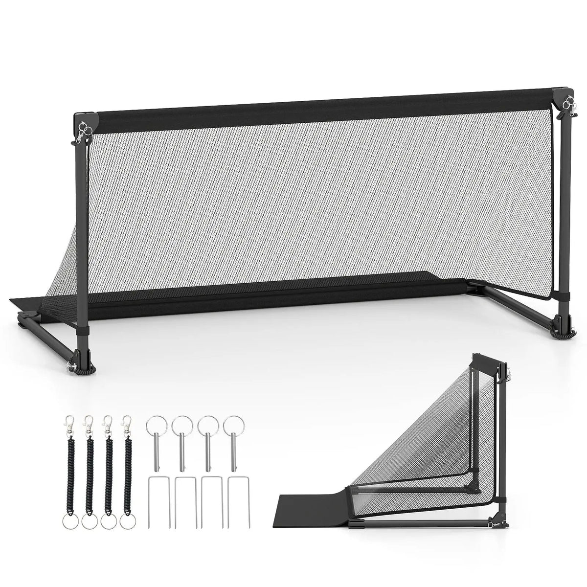Portable POP Up Toddler Soccer Net with Metal Frame, photo 9 of 24