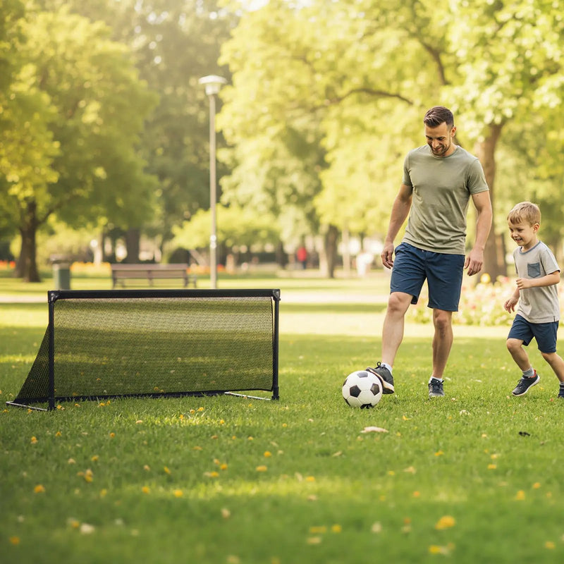 Portable POP Up Toddler Soccer Net with Metal Frame by DirectDeals