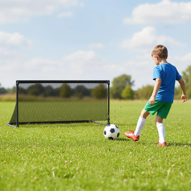 Portable POP Up Toddler Soccer Net with Metal Frame by DirectDeals