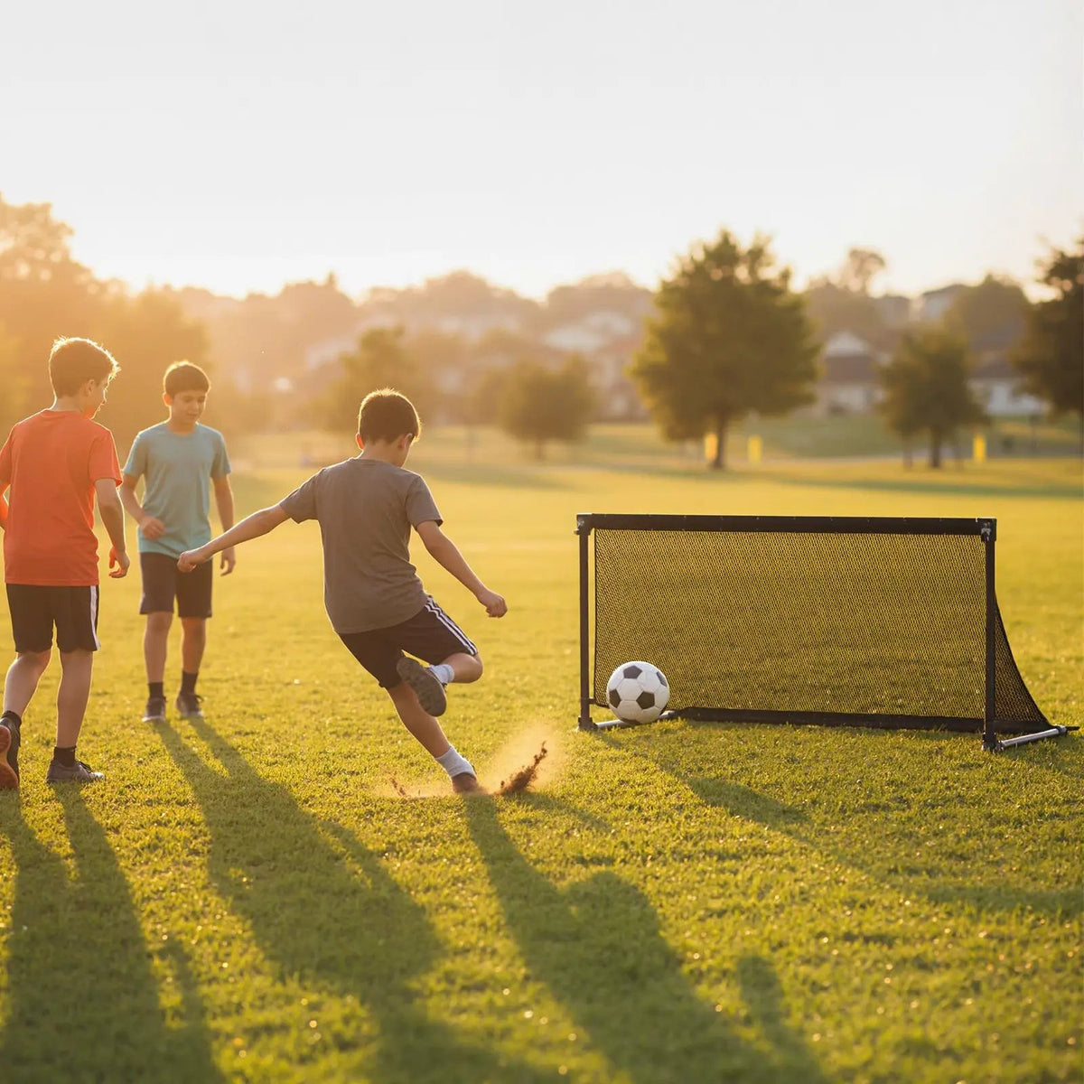 Portable POP Up Toddler Soccer Net with Metal Frame, photo 18 of 24