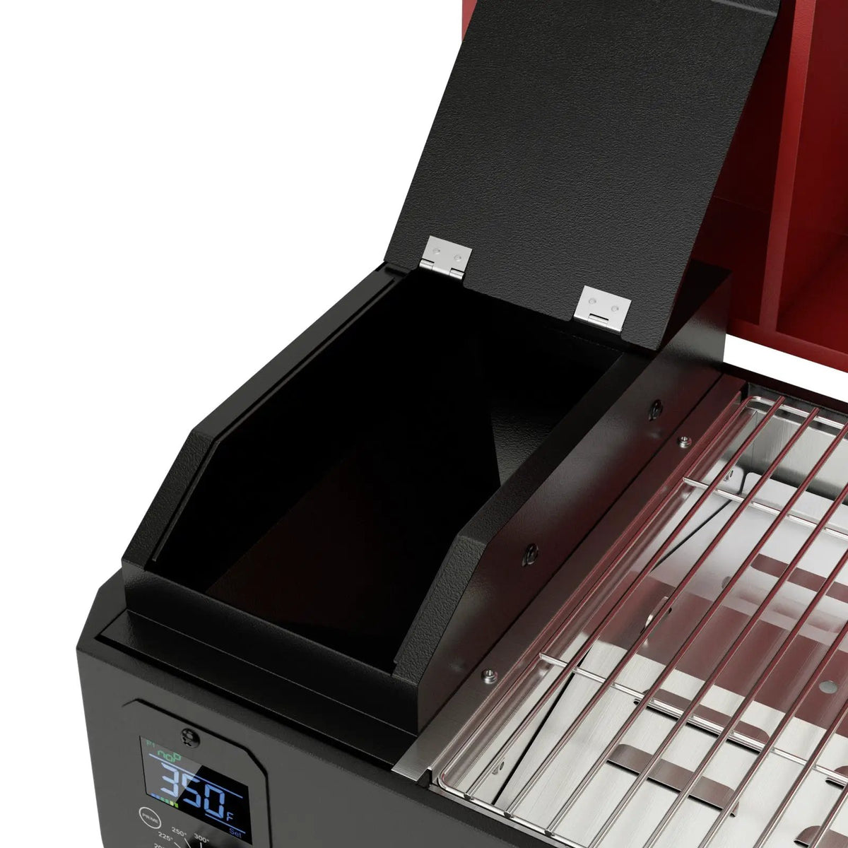 Outdoor Portable Tabletop Pellet Grill and Smoker with Digital Control System for BBQ by DirectDeals