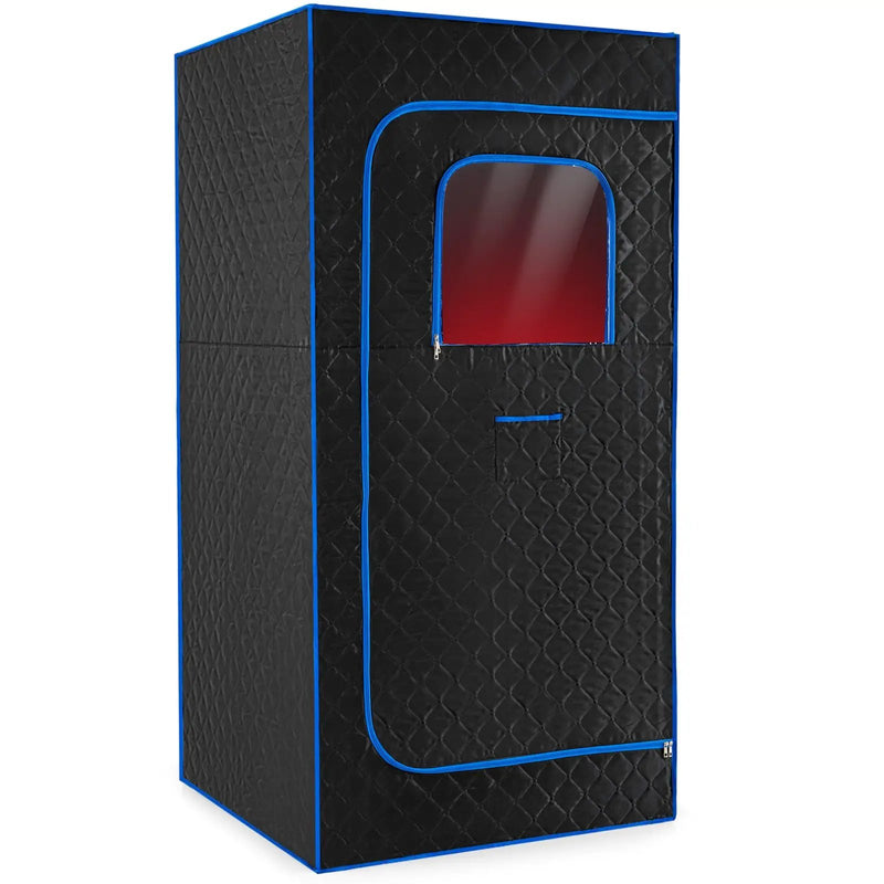 Portable Steam Sauna Box with 3L/1200W Fast-Heat Steamer and 15-Level Temperature by DirectDeals
