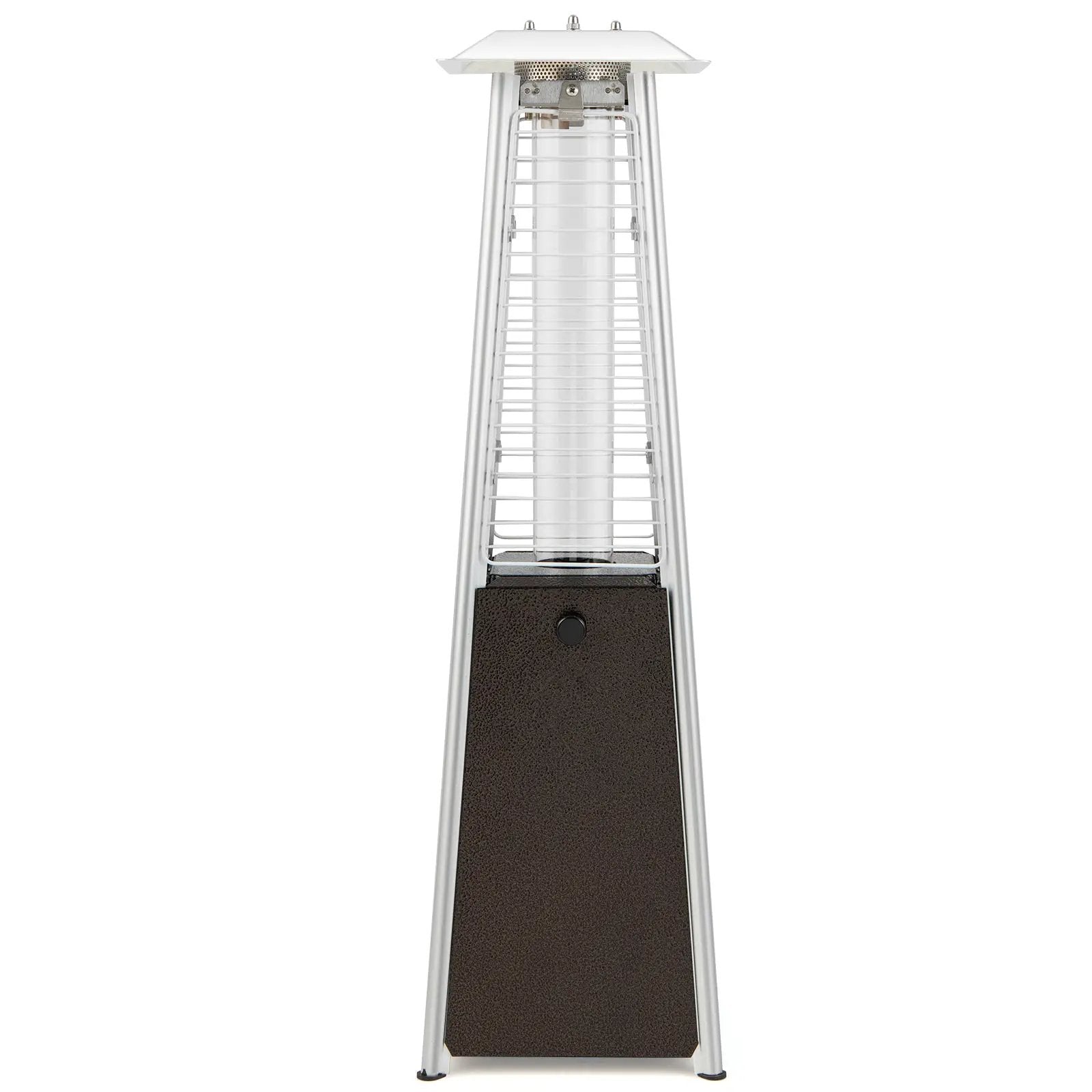 10000 BTU Portable Steel Tabletop Patio Heater with Glass Tube by DirectDeals