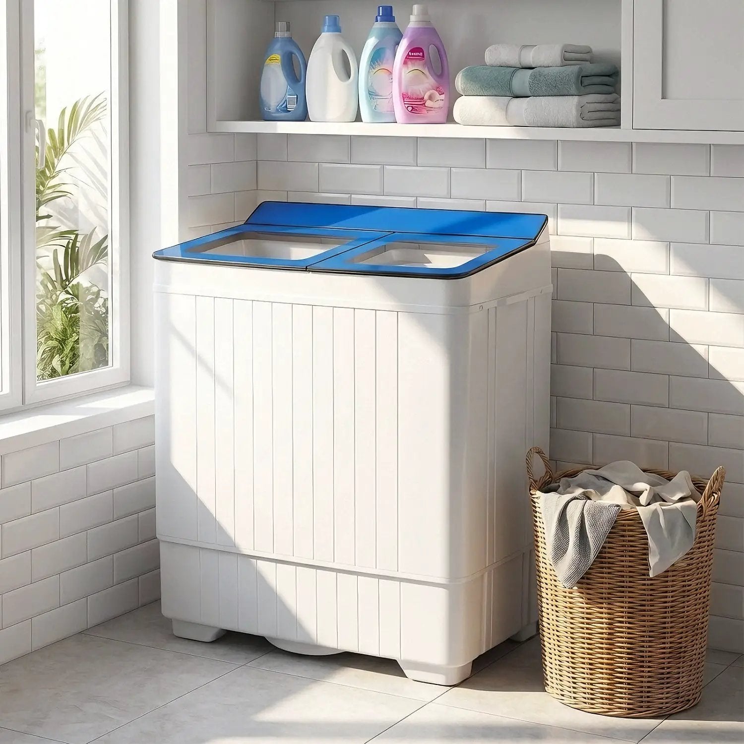39.5" Rattan Storage Chest Wicker Shoe Bench with Padded Seat Flip-Top by DirectDeals