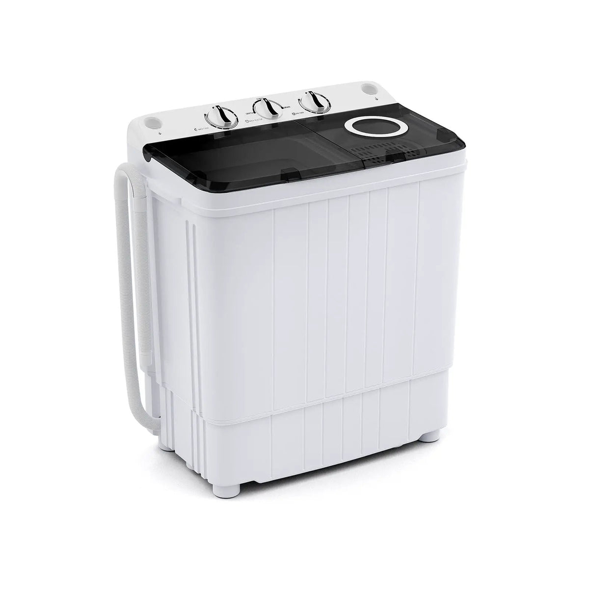 17.6 lbs Portable Washing Machine with Drain Pump, photo 3 of 9