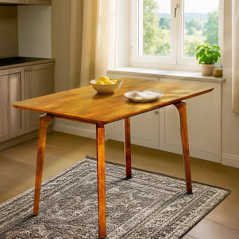 Verve 48 inches Solid Wood Dining Table by Megsu