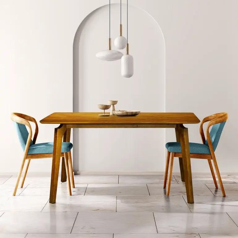 Verve 48 inches Solid Wood Dining Table by Megsu