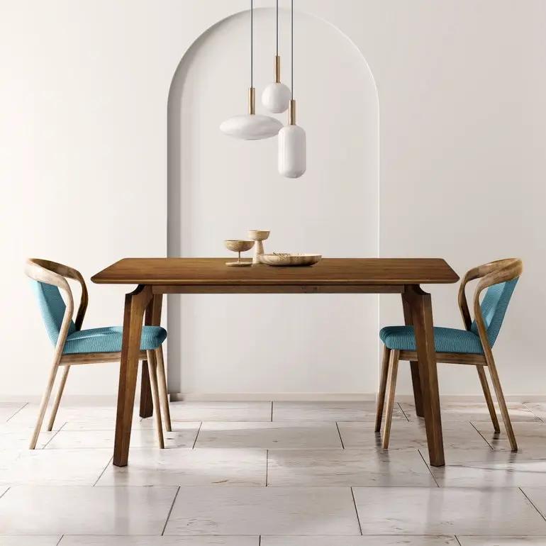Verve 48 inches Solid Wood Dining Table by Megsu