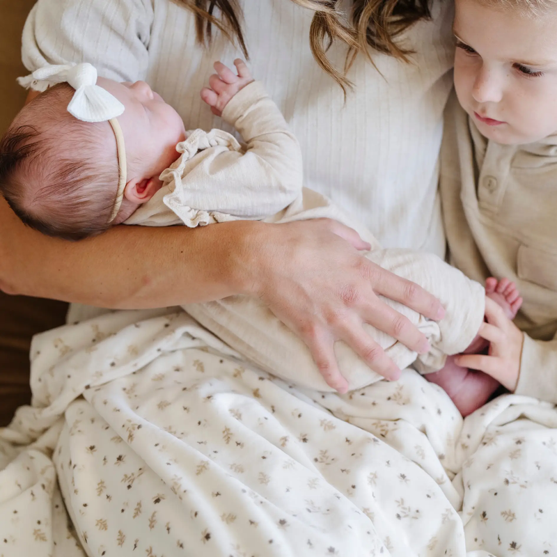 Minky Stretch Receiving Blankets by HouseOfZazla