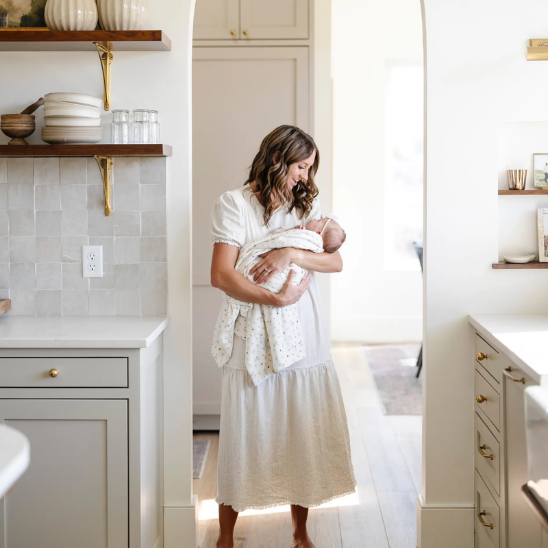 Minky Stretch Receiving Blankets by HouseOfZazla