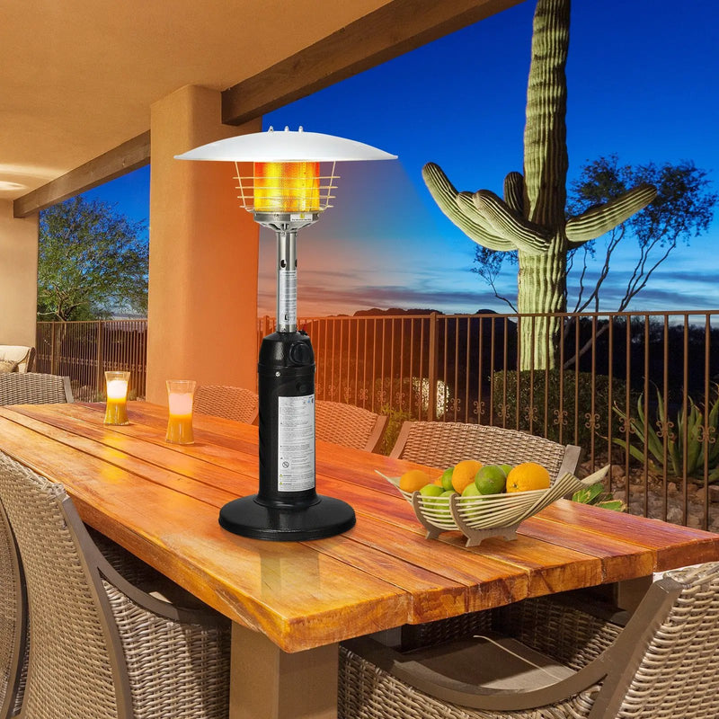 11 000 BTU Portable Tabletop Propane Patio Standing Heater by DirectDeals