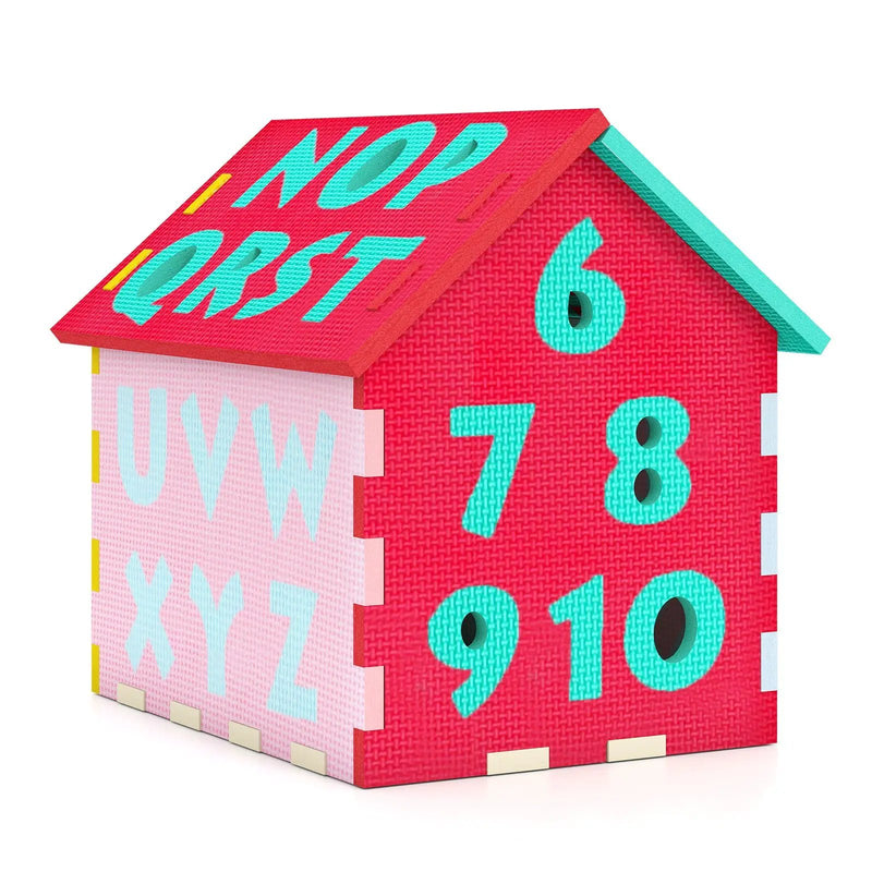 Puzzle Floor Mats with Interlocking Alphabet and Number for Kids by DirectDeals