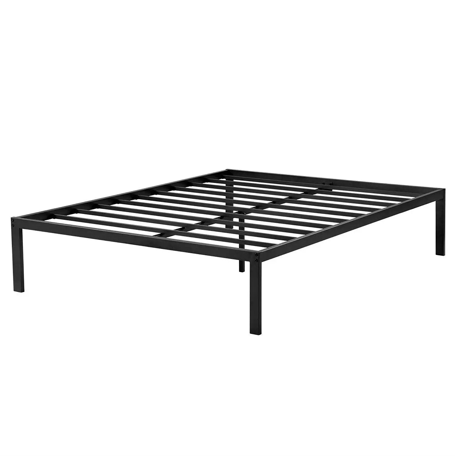 Queen size 16-inch High Heavy Duty Metal Platform Bed Frame by HomePacific