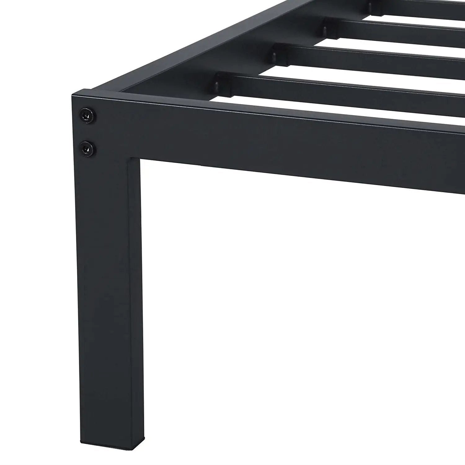 Queen size 16-inch High Heavy Duty Metal Platform Bed Frame by HomePacific