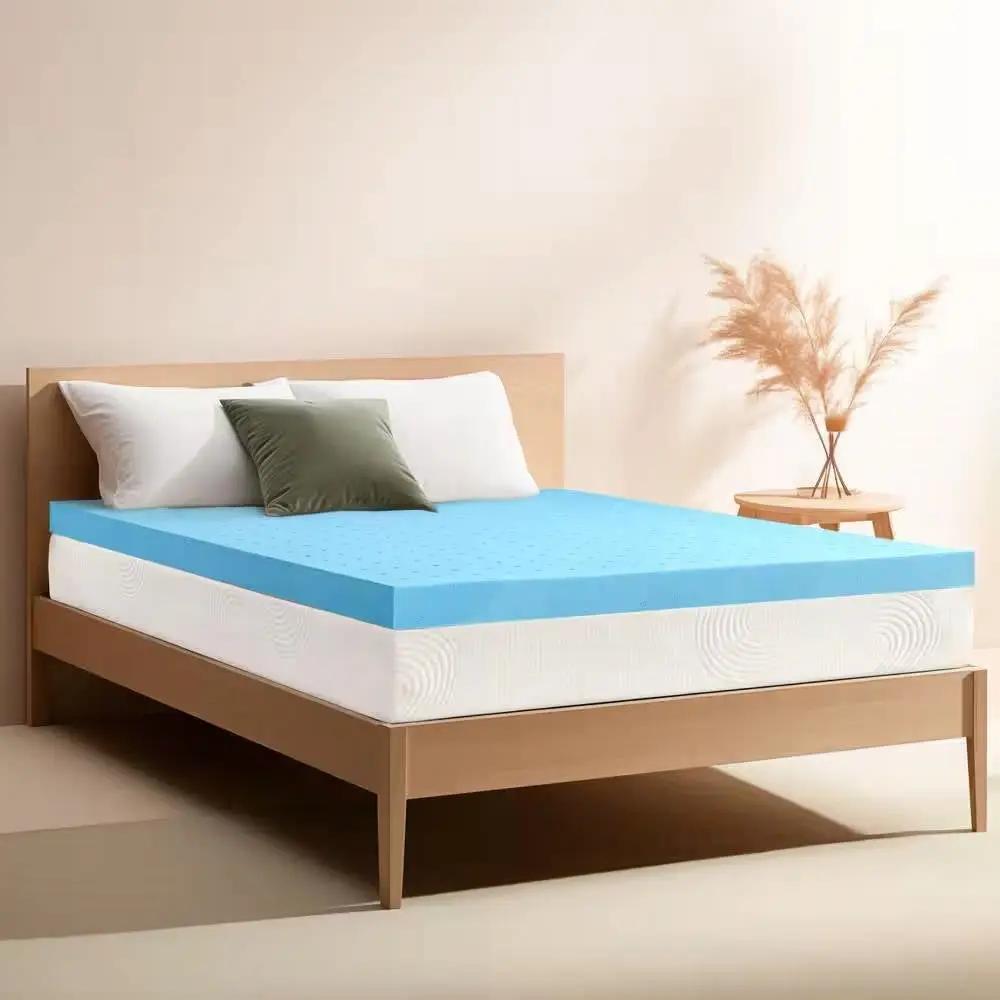 Queen size 3-inch Thick High Density Memory Foam Mattress Topper by HomePacific
