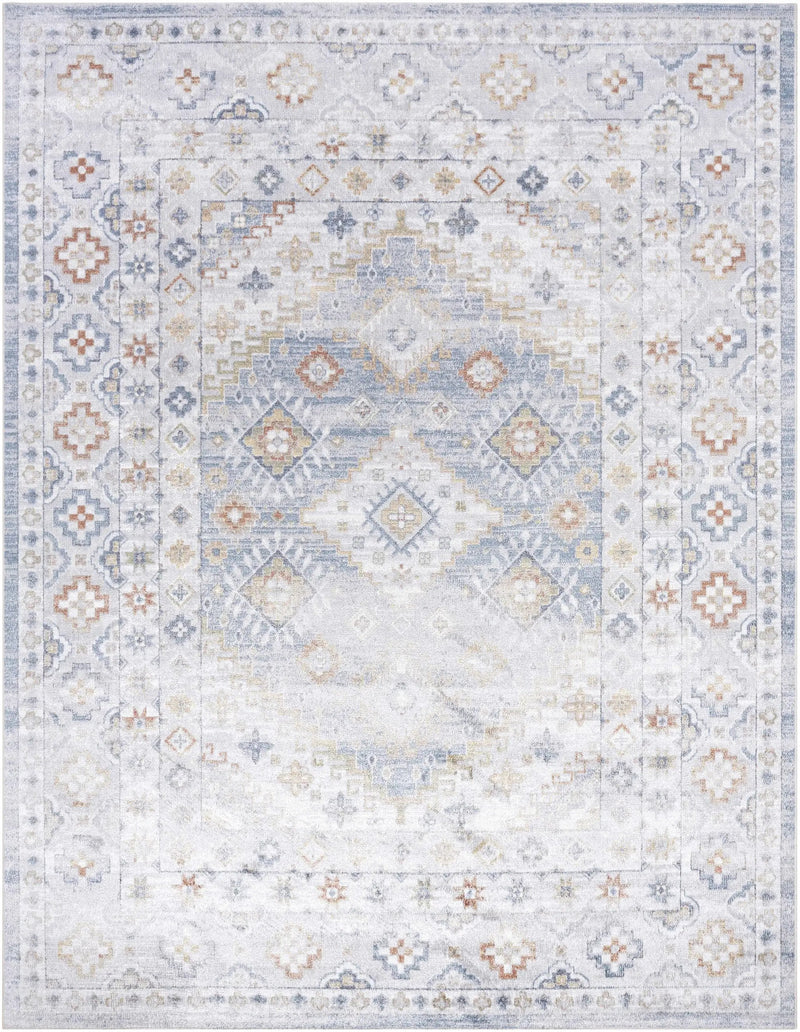 Agaton Blue Washable Area Rug by Boutique Rugs