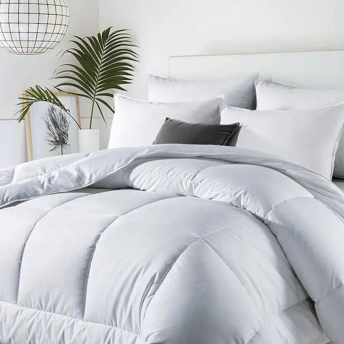 Queen Size All Seasons Soft White Polyester Down Alternative Comforter by HomePacific