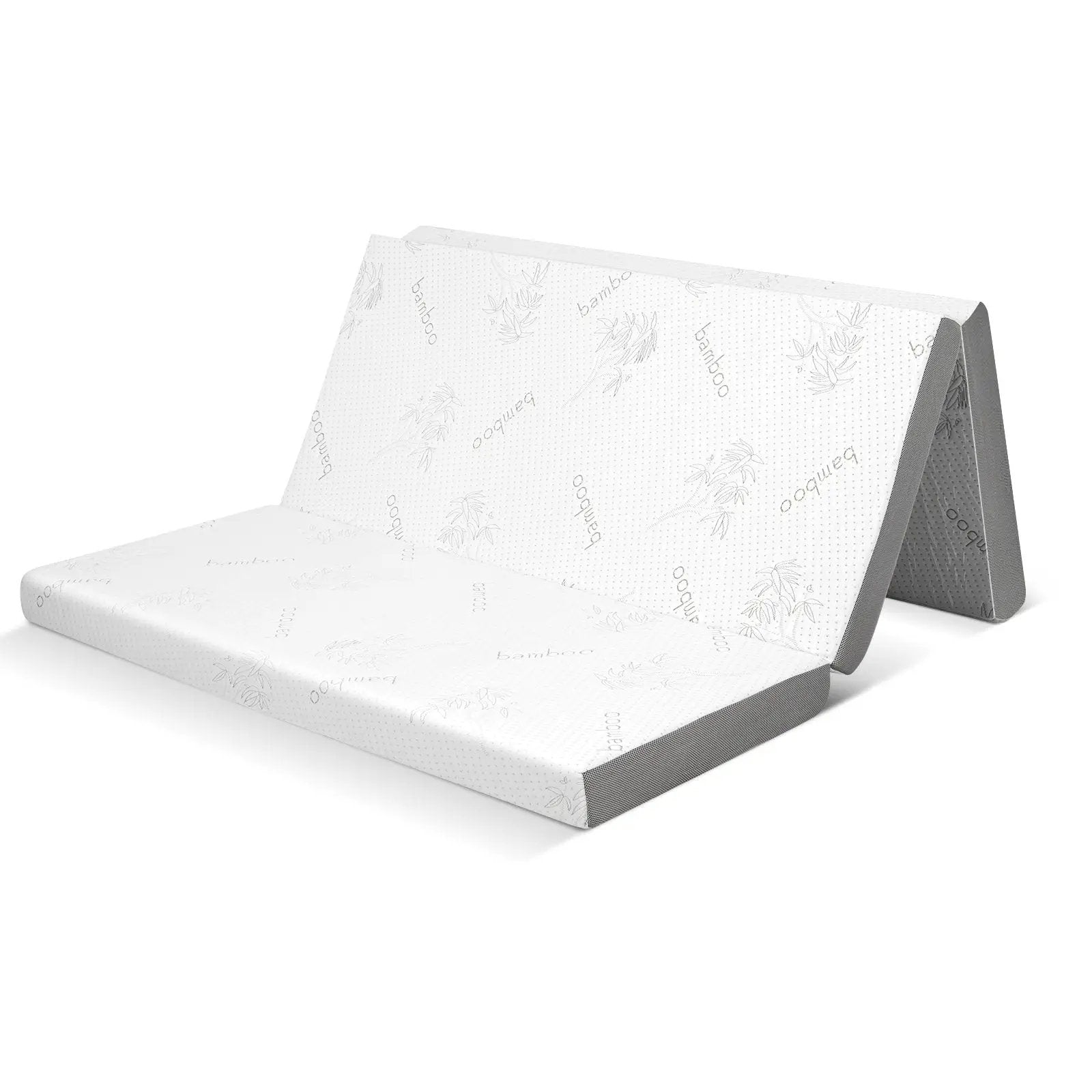 4 Inch Tri-fold Cooling Gel Memory Foam Mattress by DirectDeals