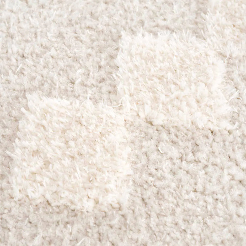 Hija Cream High-Low Area Rug - Clearance by Boutique Rugs
