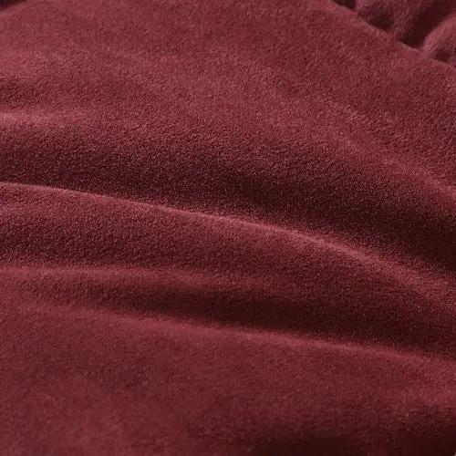 Twin Plush Sherpa Reversible Micro Suede Comforter Set in Marron by HomePacific
