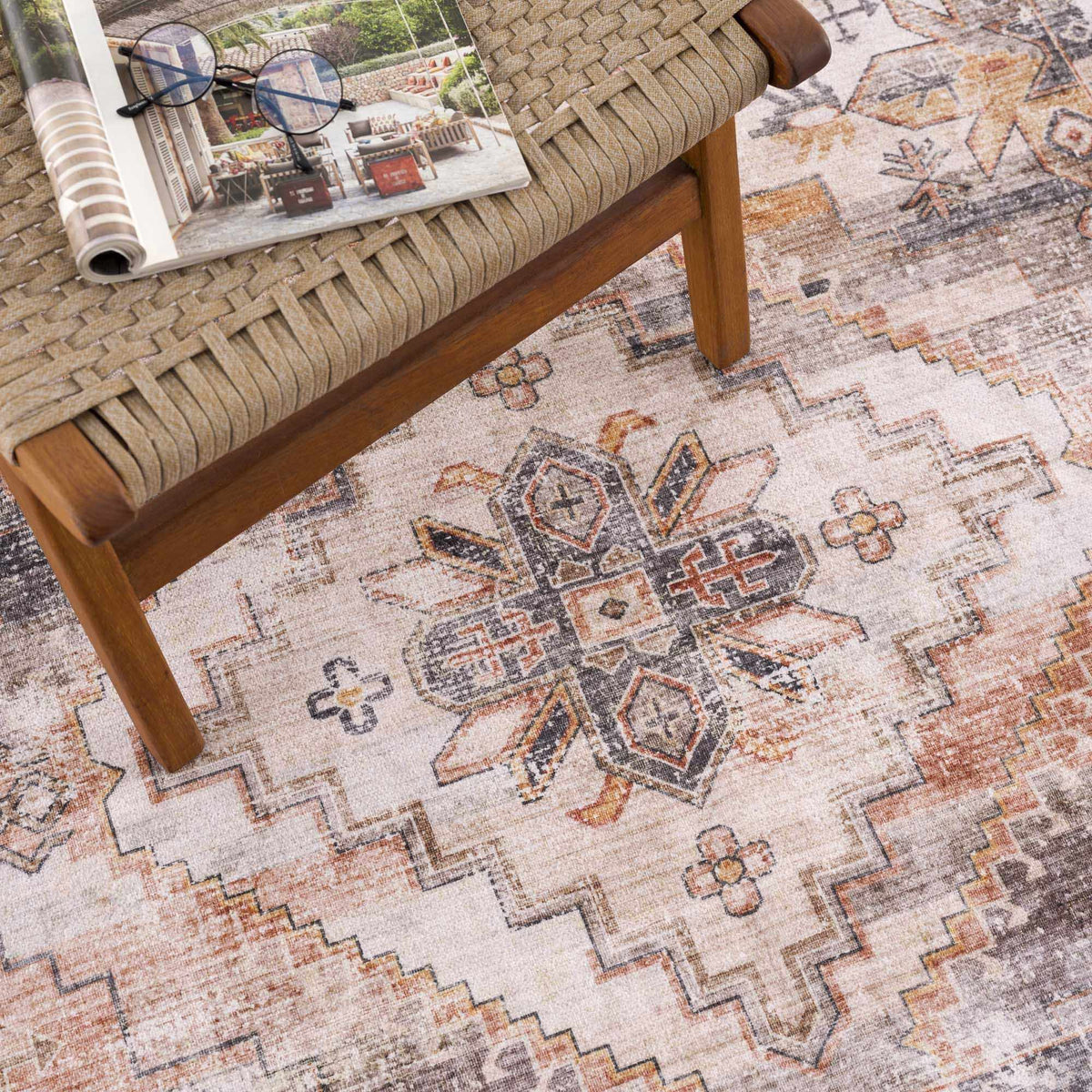 Isugod Washable Area Rug - Clearance, photo 4 of 12