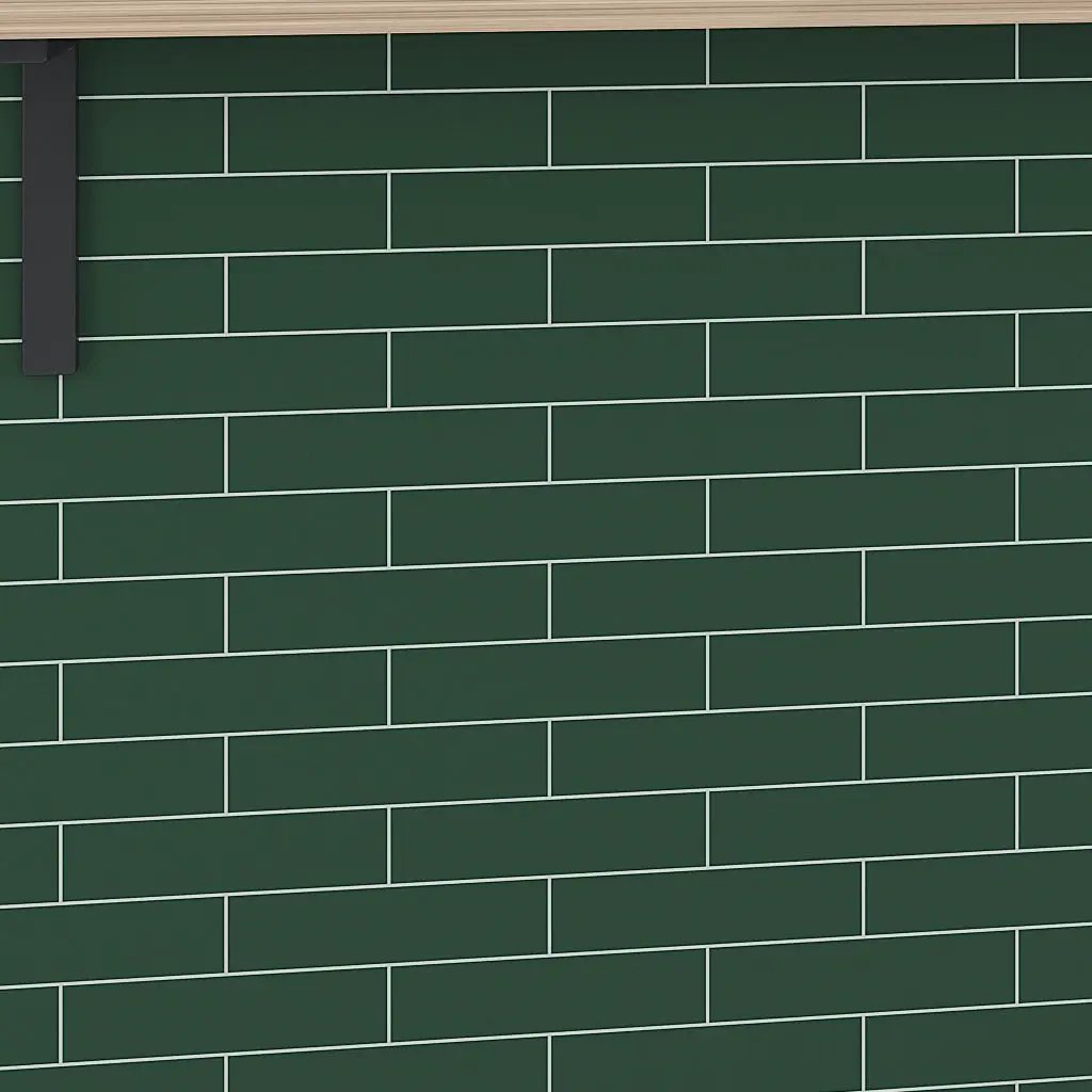 Green 2x8 Matte Ceramic Subway Tile (60 pack, 6.48 sq ft/case) by Apollo Tile