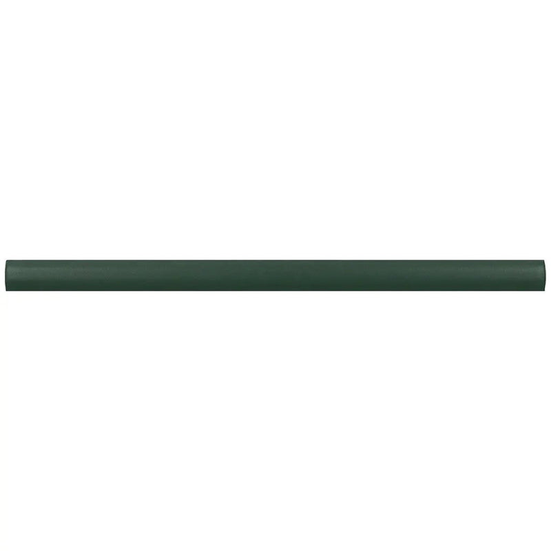 Green 0.5x8 Matte Ceramic Pencil Tile Trim (10 pack, 0.3 sq ft/case) by Apollo Tile