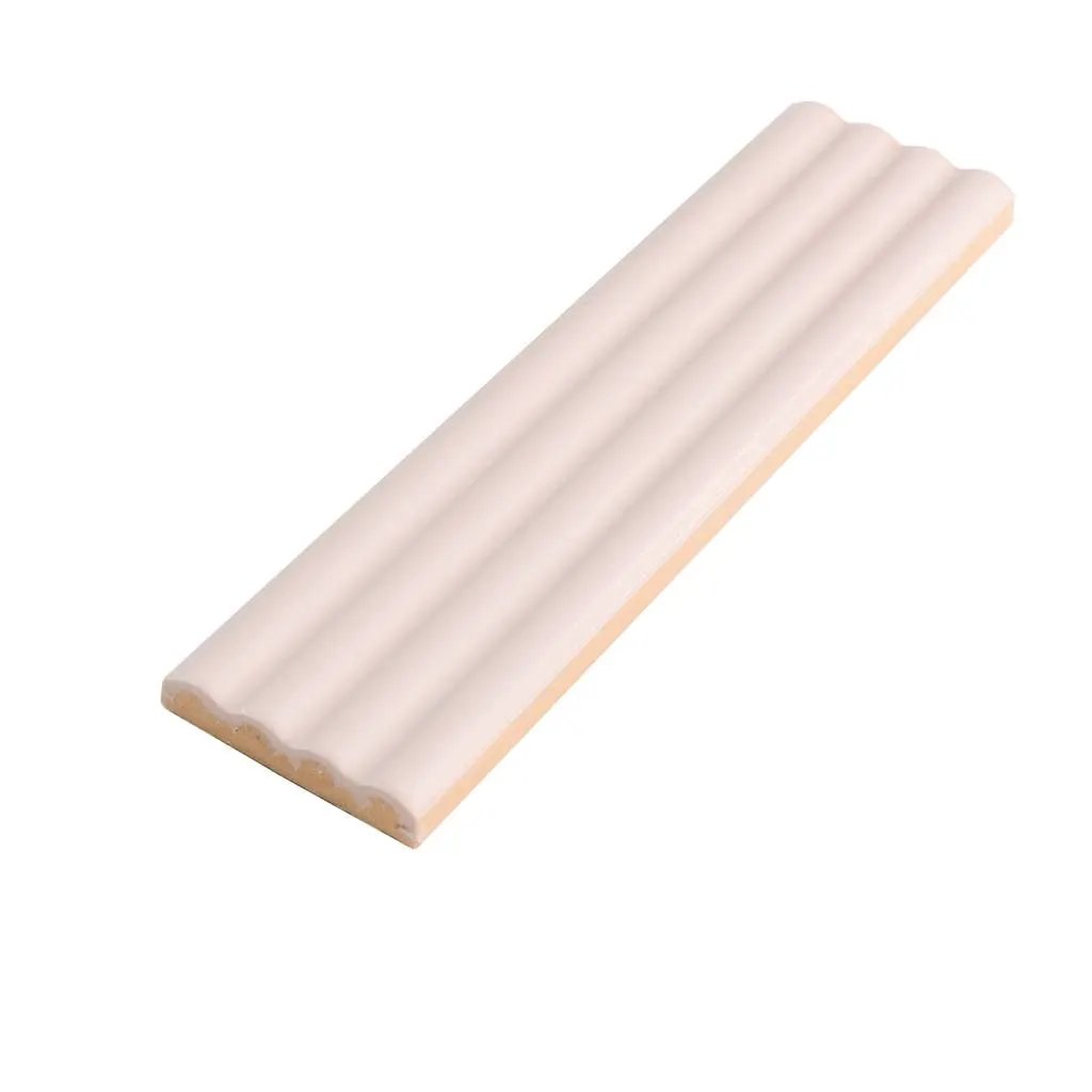 Pink 2x8 Matte Ceramic Subway Deco Tile (42 pack, 4.54 sq ft/case) by Apollo Tile