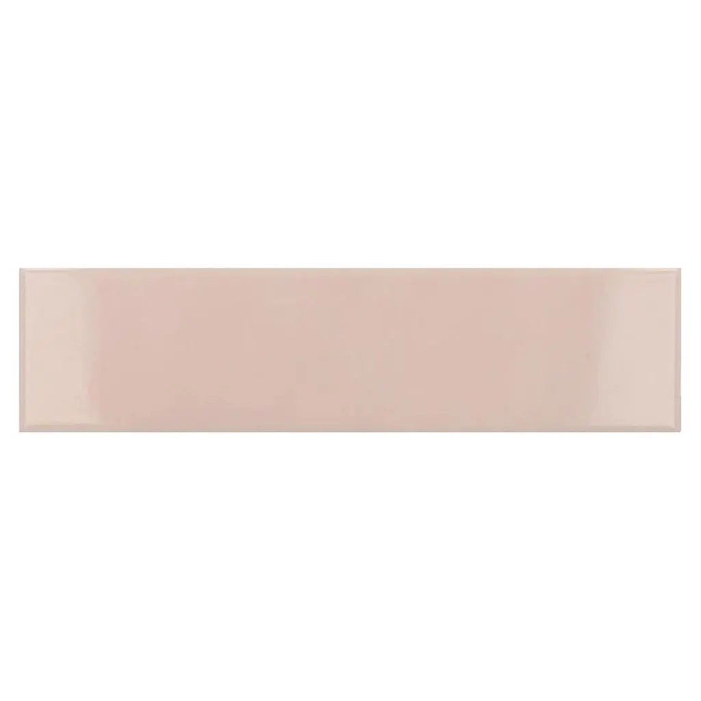 Pink 2x8 Glossy Ceramic Subway Tile (60 pack, 6.46 sq ft/case) by Apollo Tile