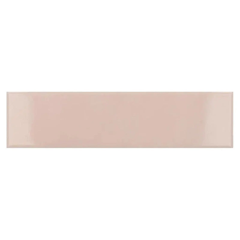 Pink 2x8 Glossy Ceramic Subway Tile (60 pack, 6.46 sq ft/case) by Apollo Tile