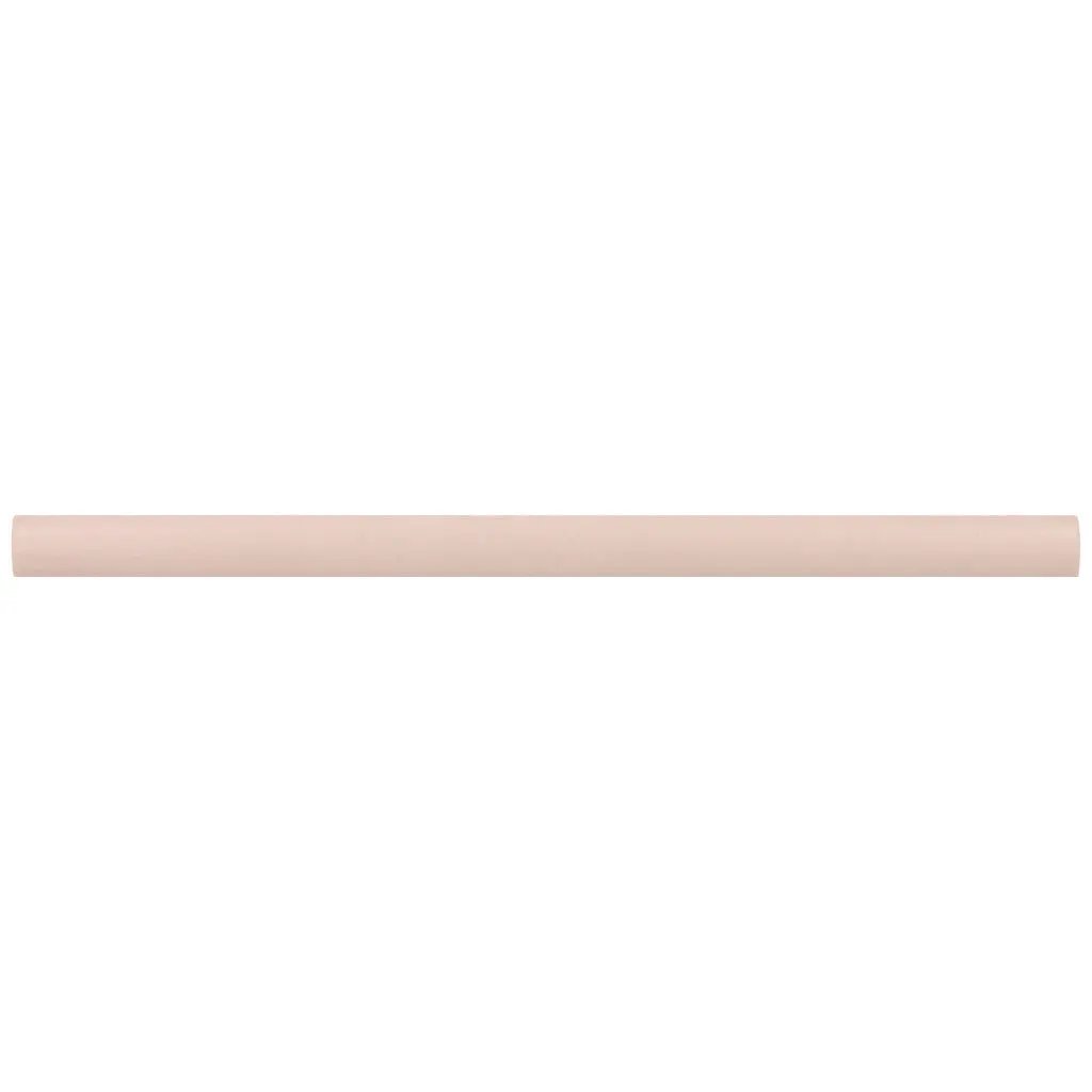 Pink 0.5x8 Matte Ceramic Pencil Tile Trim (10 pack, 0.3 sq ft/case) by Apollo Tile