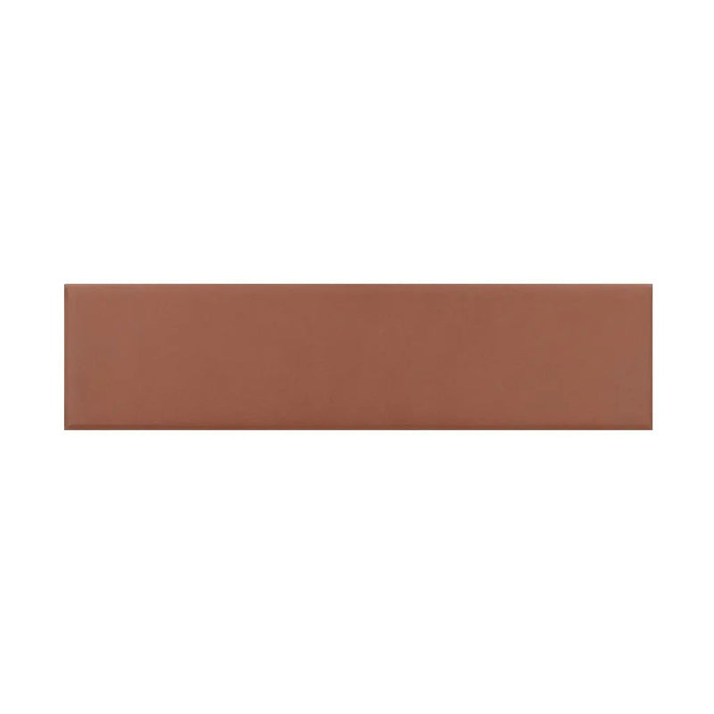 Arte 1.97 in. x 7.87 in. Matte Red Ceramic Subway Wall and Floor Tile (60 pack, 6.46 sq. ft./case) by Apollo Tile